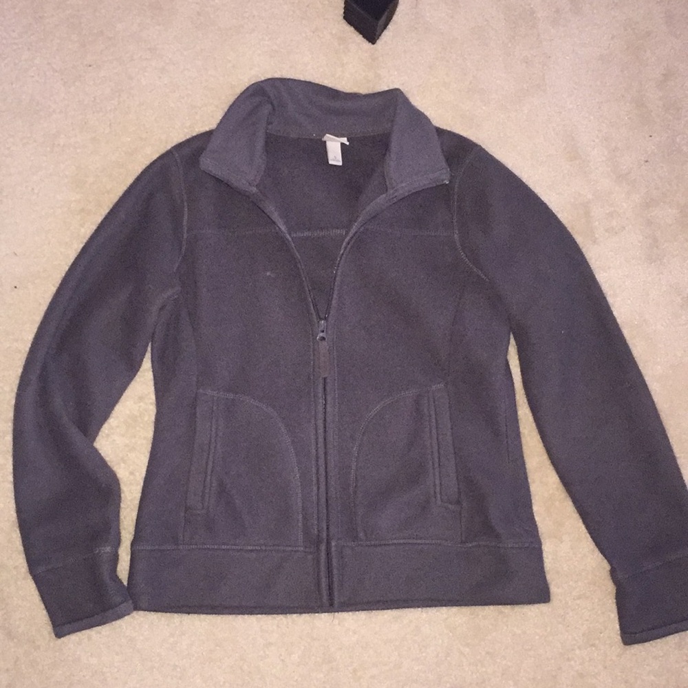Merona grey fleece jacket